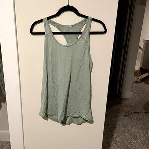 Lululemon light green tank top